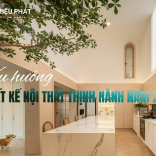 Xu hướng thiết kế nội thất thịnh hành năm 2025