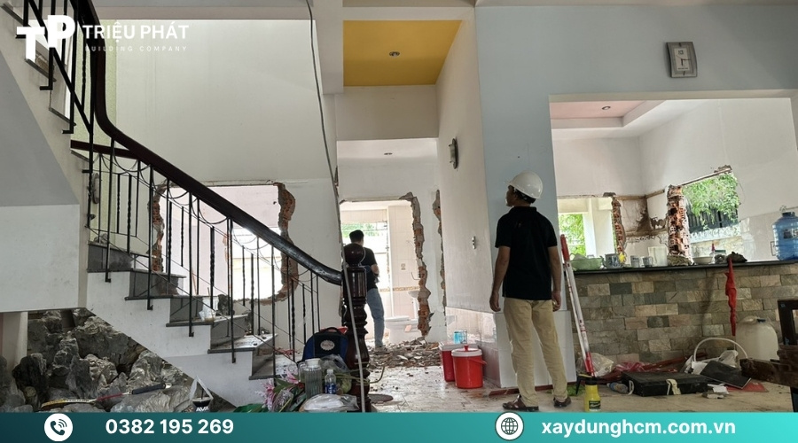 Lợi ích sửa chữa nhà trọn gói tại TP.HCM với Xây dựng Triệu Phát