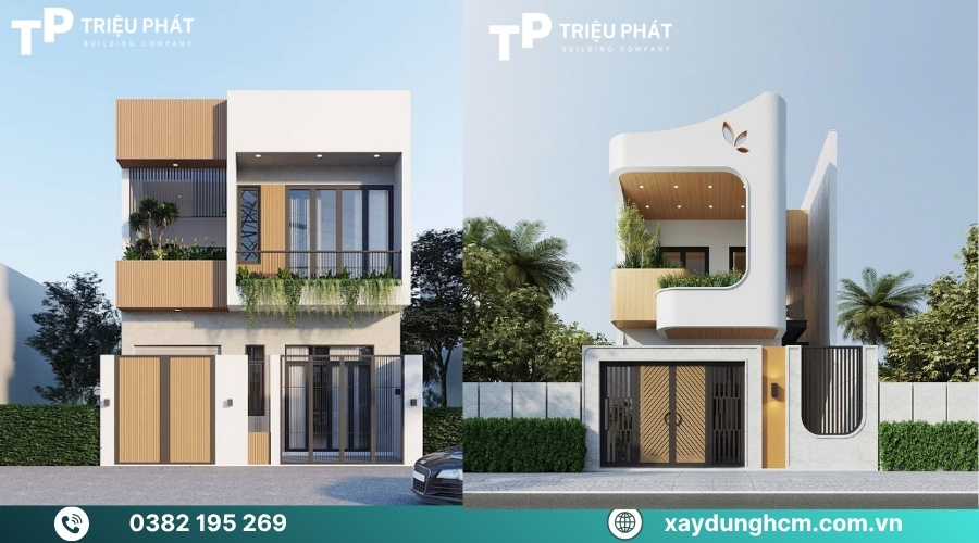 Các loại hình xây nhà trọn gói: nhà phố, biệt thự, nhà cấp 4