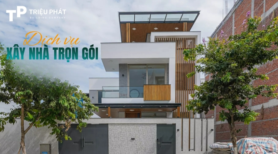 Dịch vụ xây nhà trọn gói giúp tiết kiệm thời gian, công sức và chi phí cho chủ nhà.